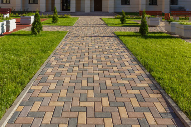 Permeable Paver Driveway in Lanse, MI